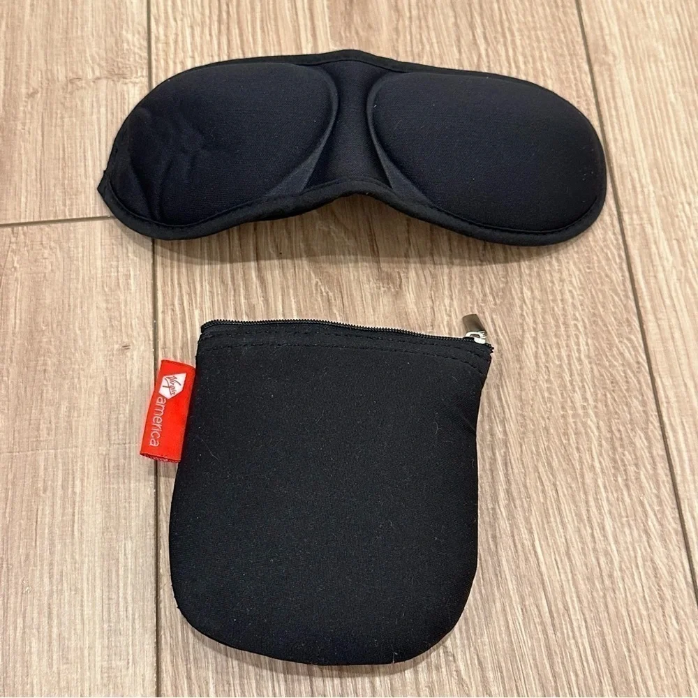 Virgin America Eye Mask and Carrying Case